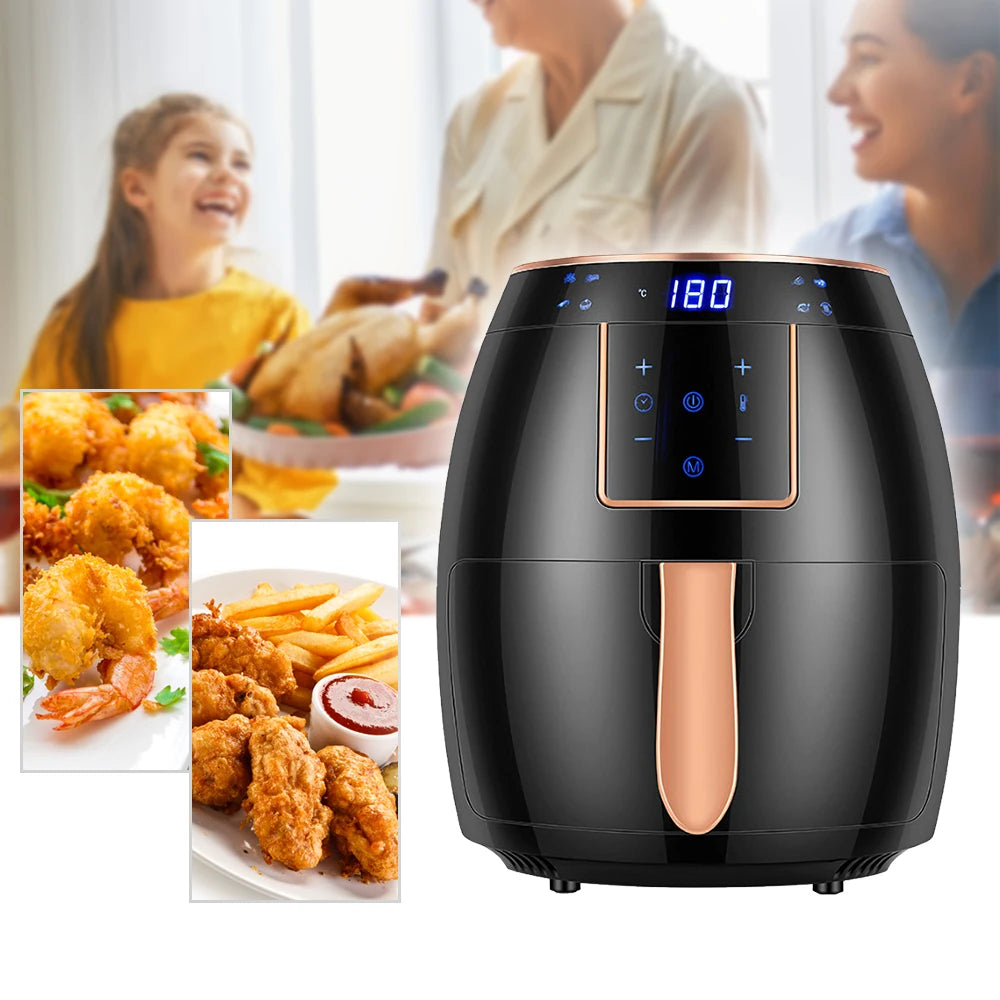 Air Fryer 5.5L 1300W Ecran tactile Multifonction