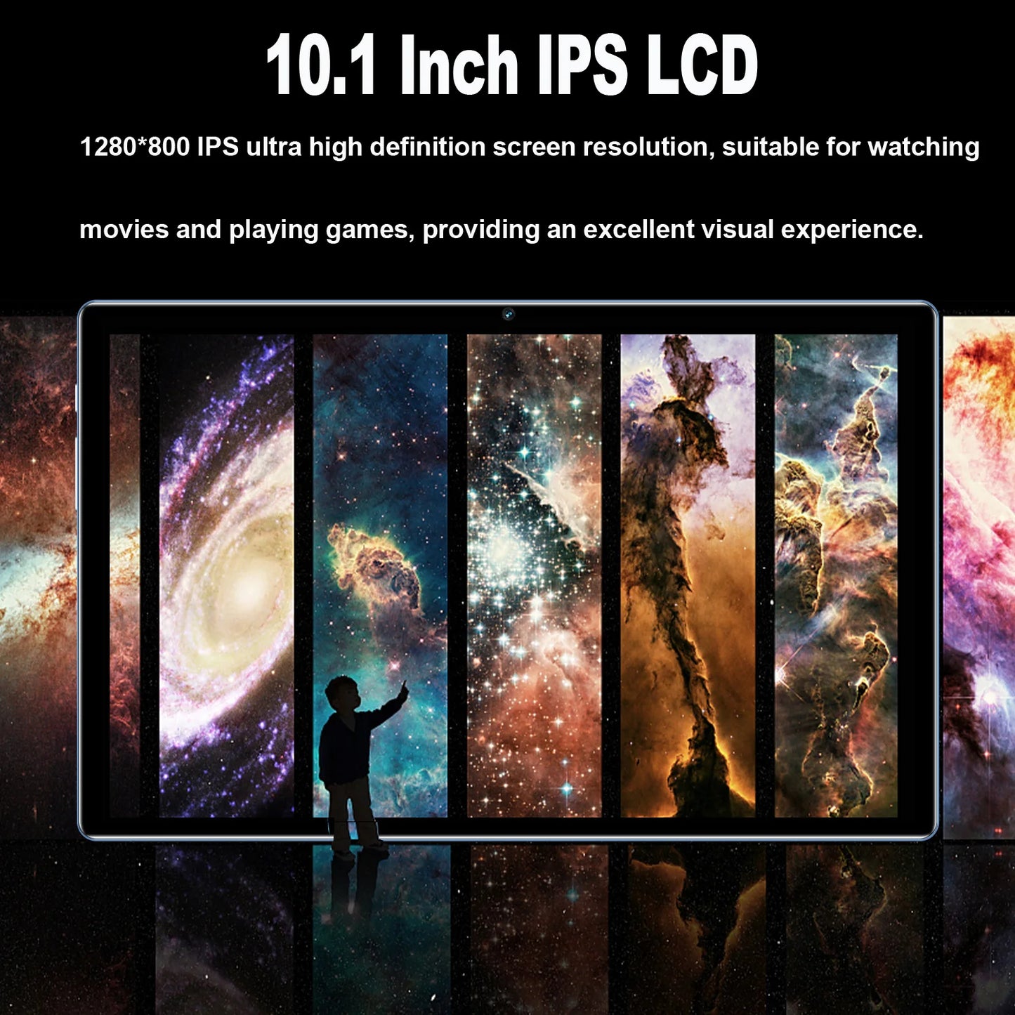 Tablette Sauenaneo 10,1'' / Octa-core / 4Gb Ram / 64Gb Rom / Google Play Android / Dual Camera / Batterie 11500Mah