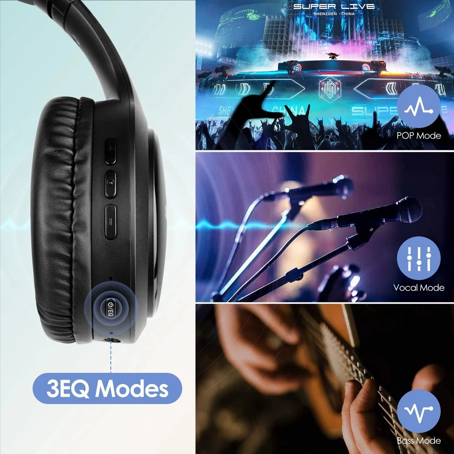 Siindoo JH919 Wireless Bluetooth Casque audio