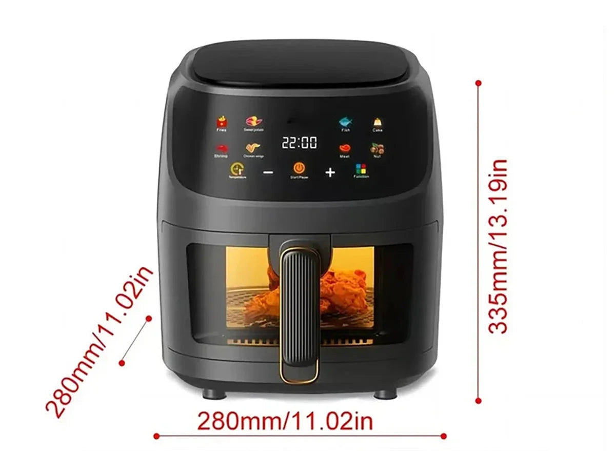 Air Fryer  écran Led 1400W Multifonction