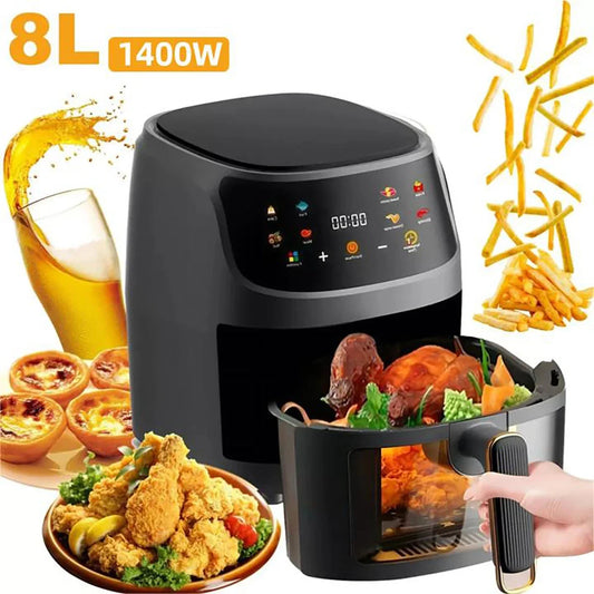 Air Fryer  écran Led 1400W Multifonction