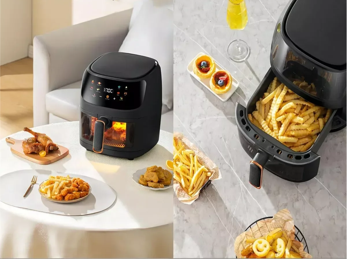 Air Fryer  écran Led 1400W Multifonction